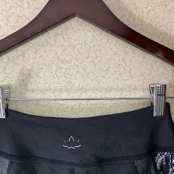 Beyond Yoga Border Contrast Legging Mesh Black - Picture 5 of 7